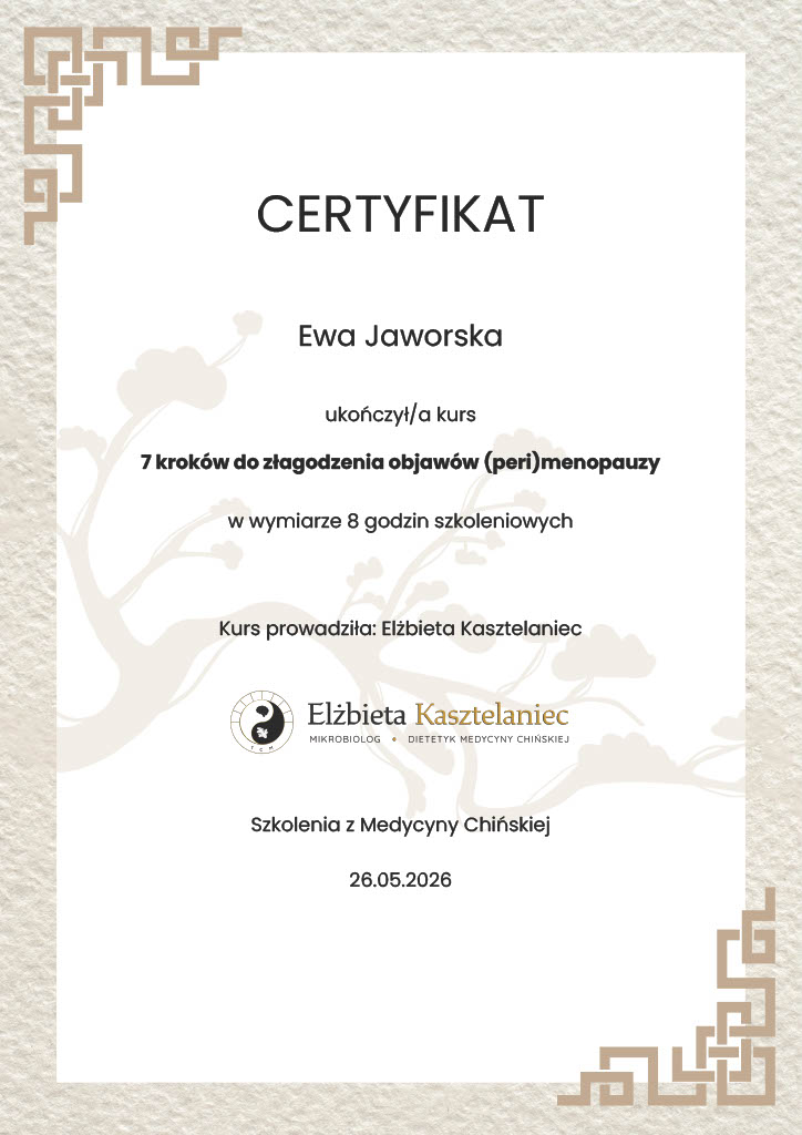 certyfikat-menopauza